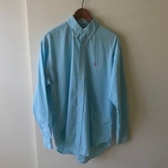 Ralph Lauren Mens Plaid Shirt Sz M - Picture 5 of 6